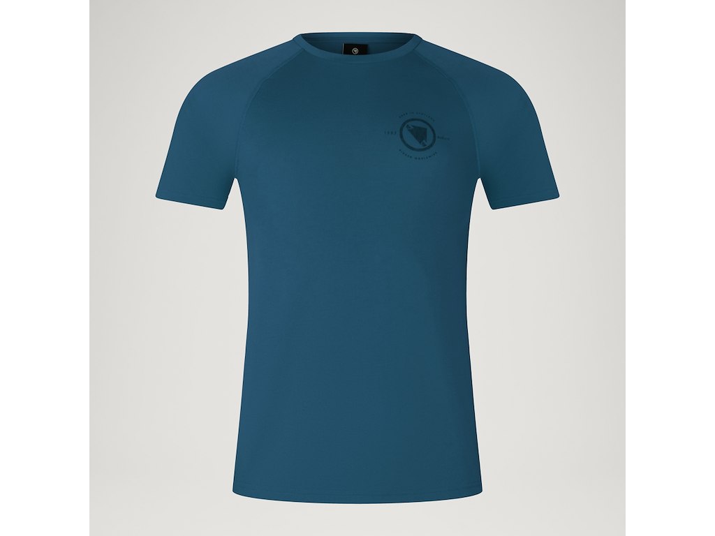 Endura - LOOP TECH TEEÂ - Cykeltrøje - Korte ærmer - Barra Blue - M
