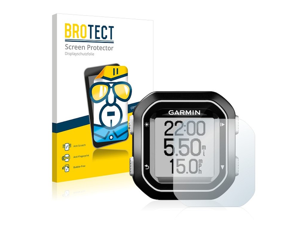 BroTect Skærmbeskyttelse 23 x 23 mm Garmin Edge 20