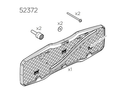 Thule Number Plate Holder Kit til Easyfold XT