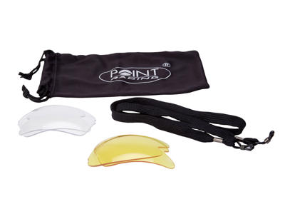 Glissado - Løbe- og cykelbrille - Metalblå.