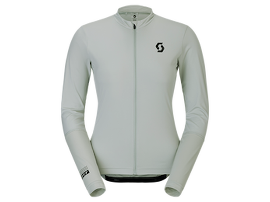 SCOTT Endurance - Cykeltrøje - Lange ærmer - Dame - Grå/Gul - Str. L