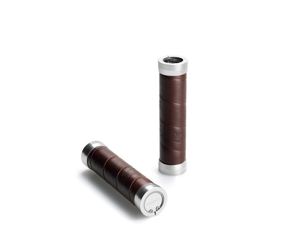 Brooks Slender - Håndtag i Læder - 130/130mm lang - Brun