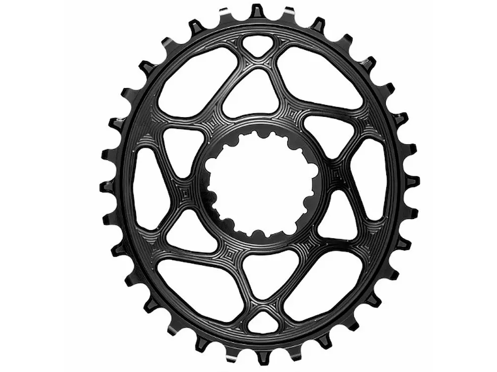 Absolute Black Klinge Til SRAM Direct Mount Oval 32T Til Shimano 12 Speed kæder