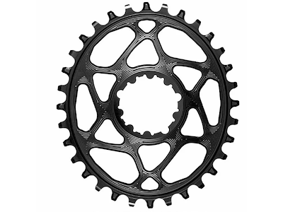 Absolute Black Klinge Til SRAM Direct Mount Oval 32T Til Shimano 12 Speed kæder