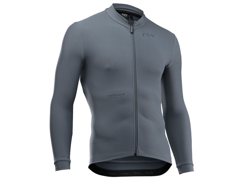 Northwave Extreme Thermal Cykeltrøje med lange ærmer - Herre - Shark Grå - Str. - 2XL Northwave Extreme Thermal Cykeltrøje med lange ærmer - Herre - Shark Grå - Str. - 2XL