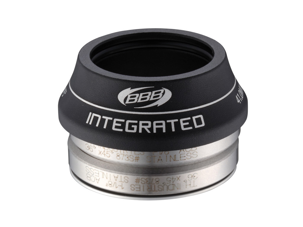 Styrfittings BBB BHP-41 Integreret ø41,0mm Sort