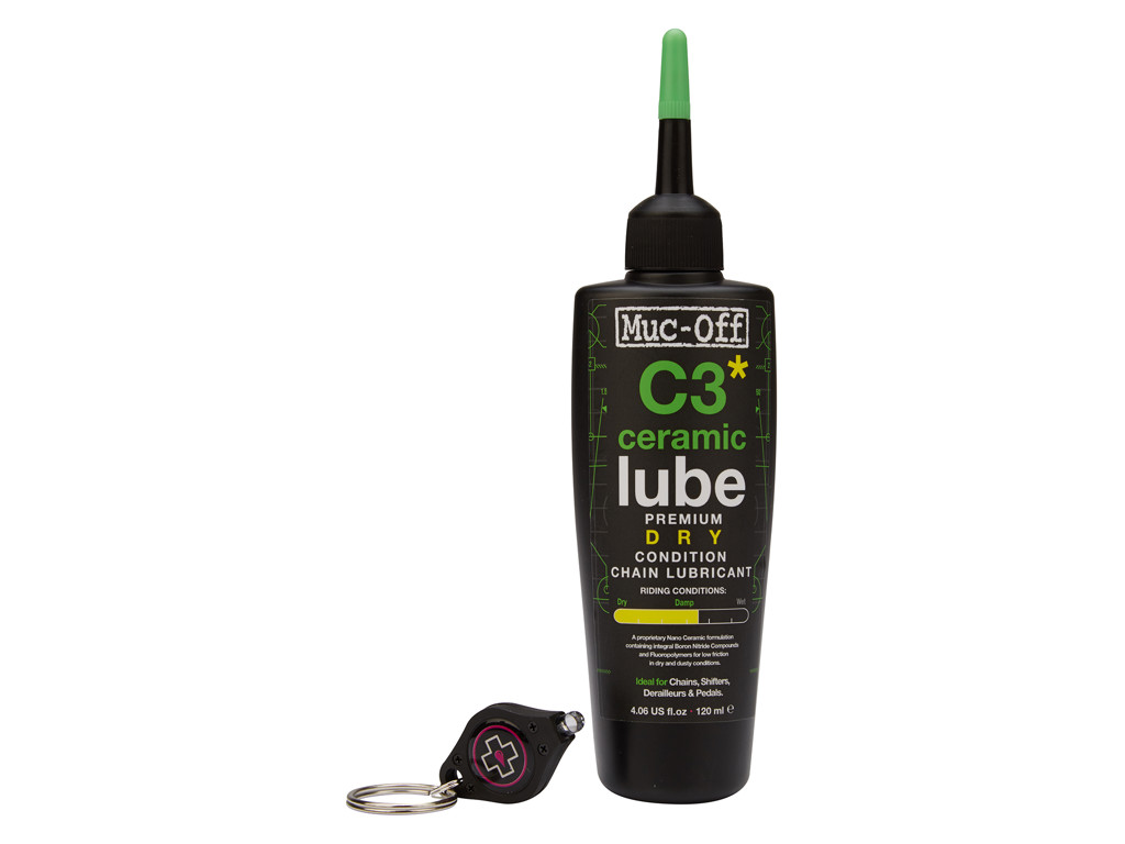 Muc-Off C3 Ceramic - Tør kædeolie - 120ml