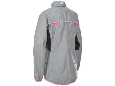 Trespass Lumi - Dame løbesjakke Vind og vandtæt - Sølv 
