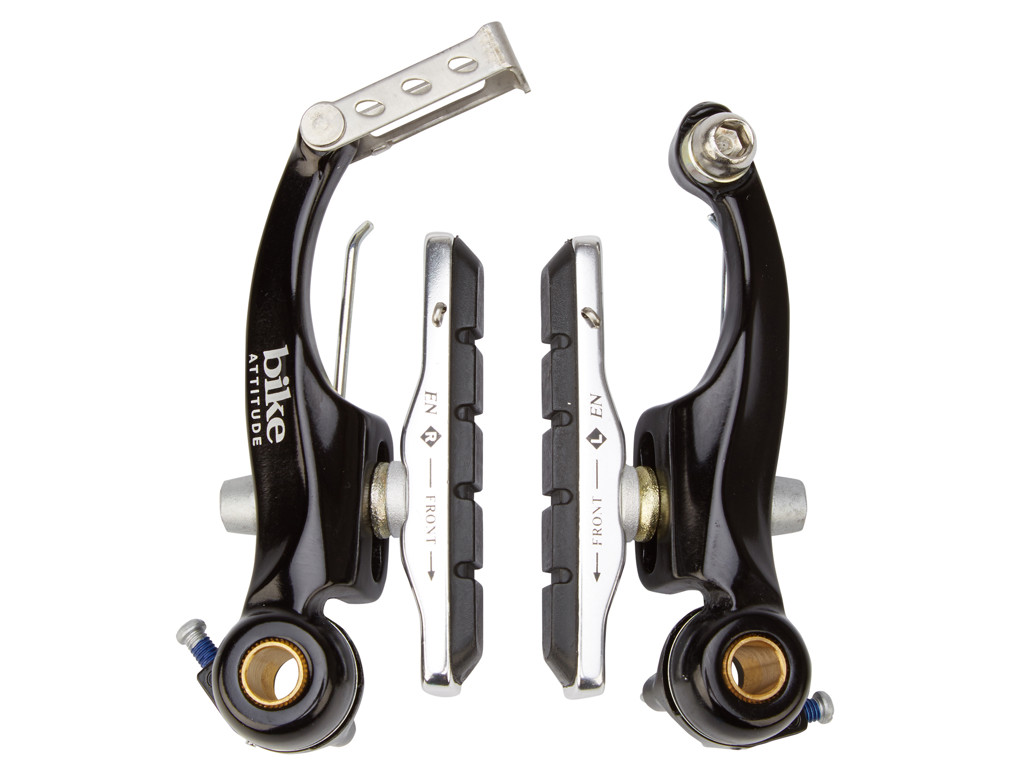 Bike Attitude bremseklo - V-bremse - mini - sort - 85 mm