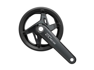 Shimano Cues Kranksæt - 40T - 11/10/9 speed - 170mm pedalarm - Inkl. Kædeskærm - FC-U8000-1
