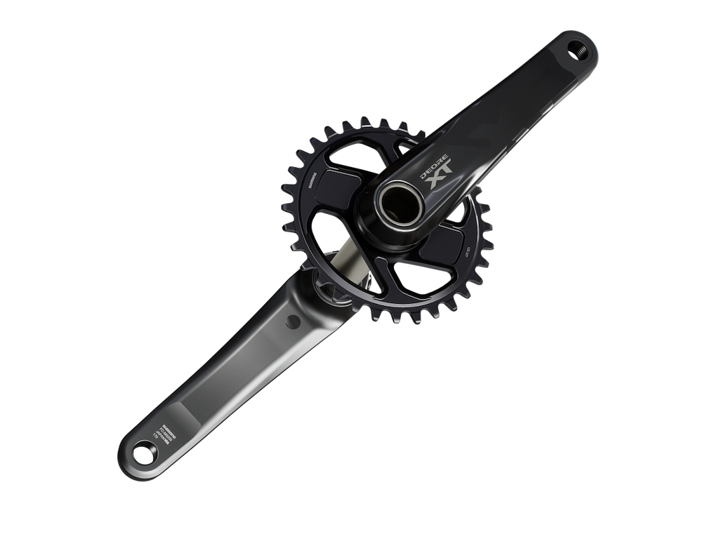 Shimano XT - Kranksæt M8200 - 1x12 gear uden klinge - 160 mm Pedalarme