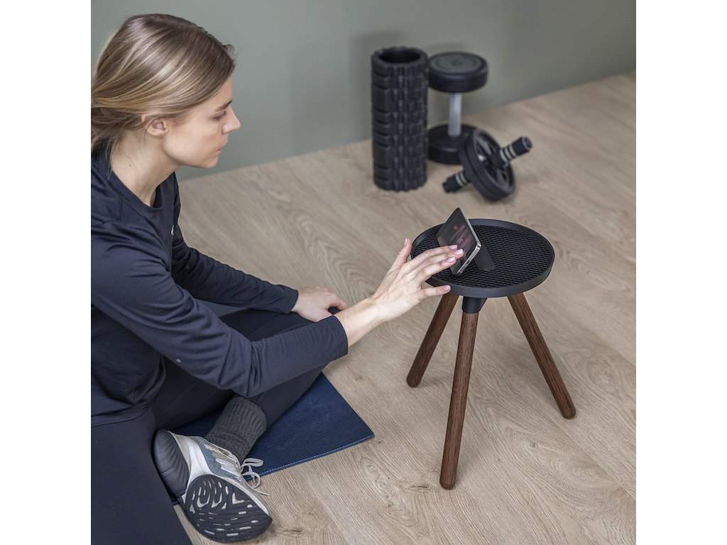 Tons Core Table - Bord Til Smartphone & Flaske - Smoked Oak