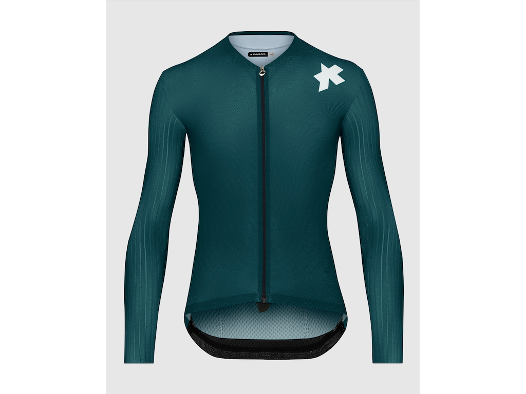 Assos Equipe RS Long Sleeve Jersey S11 - Cykeltrøje - Herre - Deep Petrol - Str. M