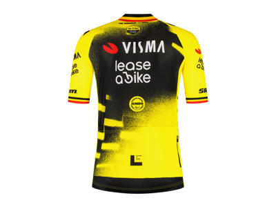 Team Visma | Lease a Bike - Cykeltrøje - Korte ærmer - Wout van Aert Wing Beat Replica