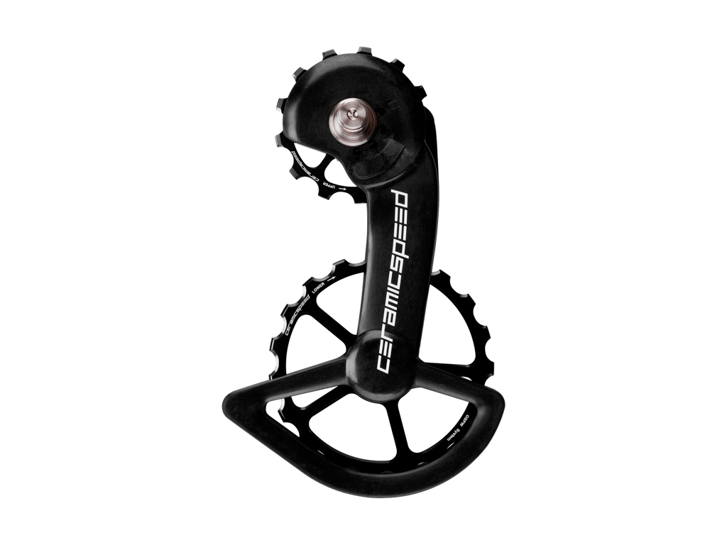 CeramicSpeed Keramisk Oversized Pulleyhjul Shimano 9100/R8000 - Sort