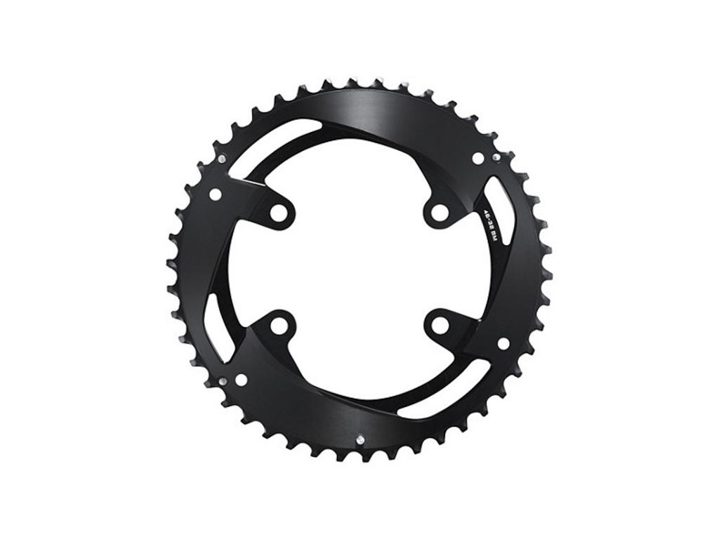 Shimano Cues - 46 tands Klinge - FC-U8000-2 - Sort