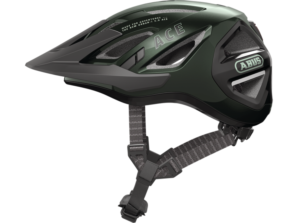 ABUS Urban-I 3.0 ACE cykelhjelm Moss Green Hjelmstørrelse 51-55 cm