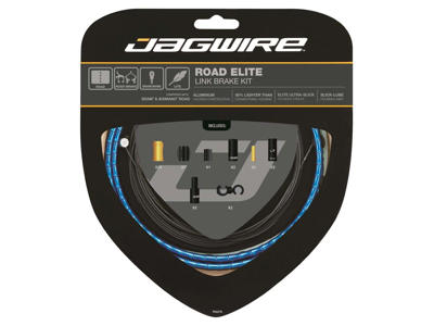 Jagwire - Road Elite - bremsekabel sæt til Road - Blå