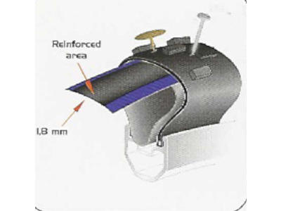 Zefal Z-Liner dækindlæg - Racercykel 700 x 23-28c - Grå