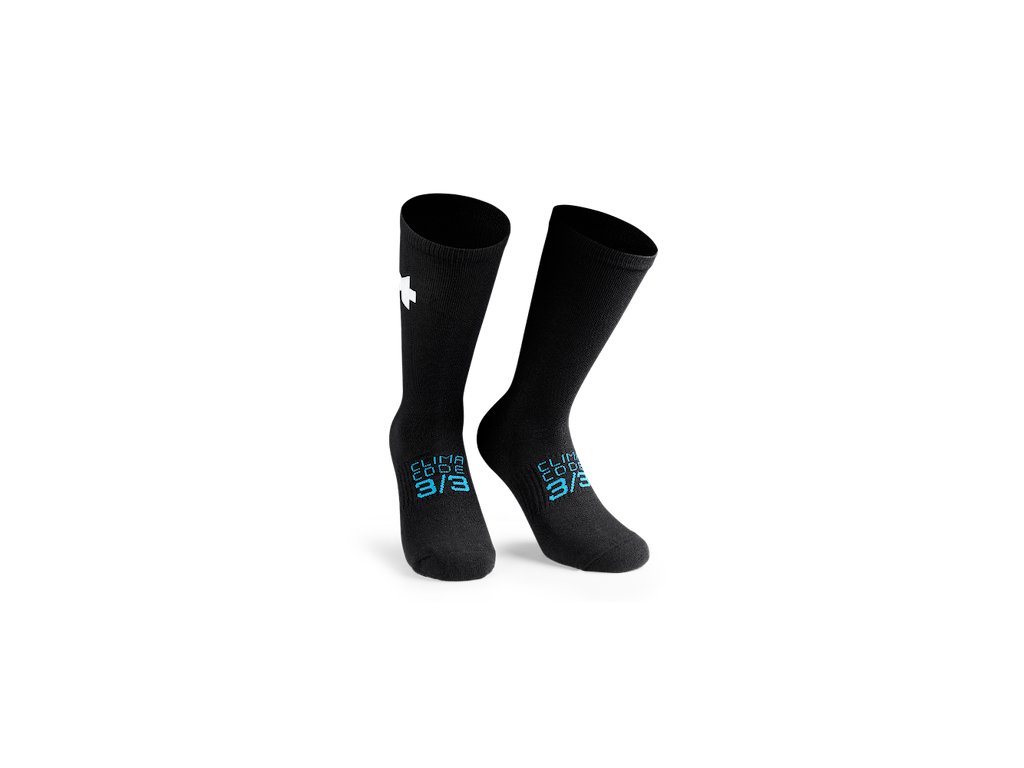 Assos Winter Socks P1 - Cykelstrømper - Sort