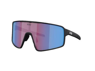 Bliz P001 Large (38) - Cykelbriller - Rose/violet mirror blue lens - Matte black