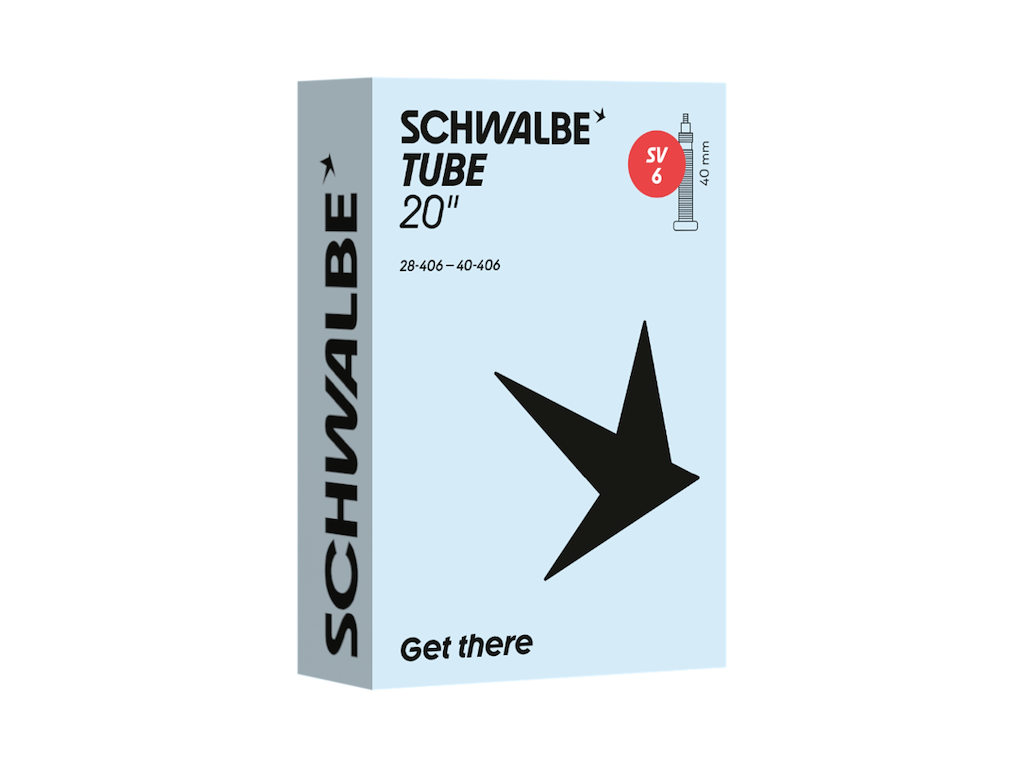Schwalbe slange 20" (28/40-406) med 40mm lang racerventil SV6