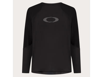 Oakley Seeker Airline - Cykeltrøje - Lange Ærmer - Sort