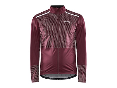 Craft Adv Hydro Lumen Cykeljakke, Bordeaux