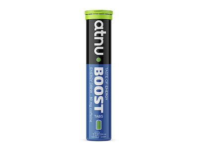 ATNU Boost Energy Drink - Koffeintabs med smag af energidrik - 20 tabs