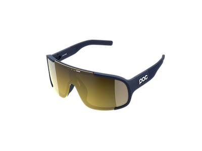 POC Aspire Cykelbriller - Apatite Navy/Clarity Road/Partly Sunny Gold