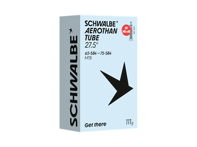 Schwalbe Aerothan slange 27,5" (65/75-584) med 40mm lang SV ventil - SV14L-AE