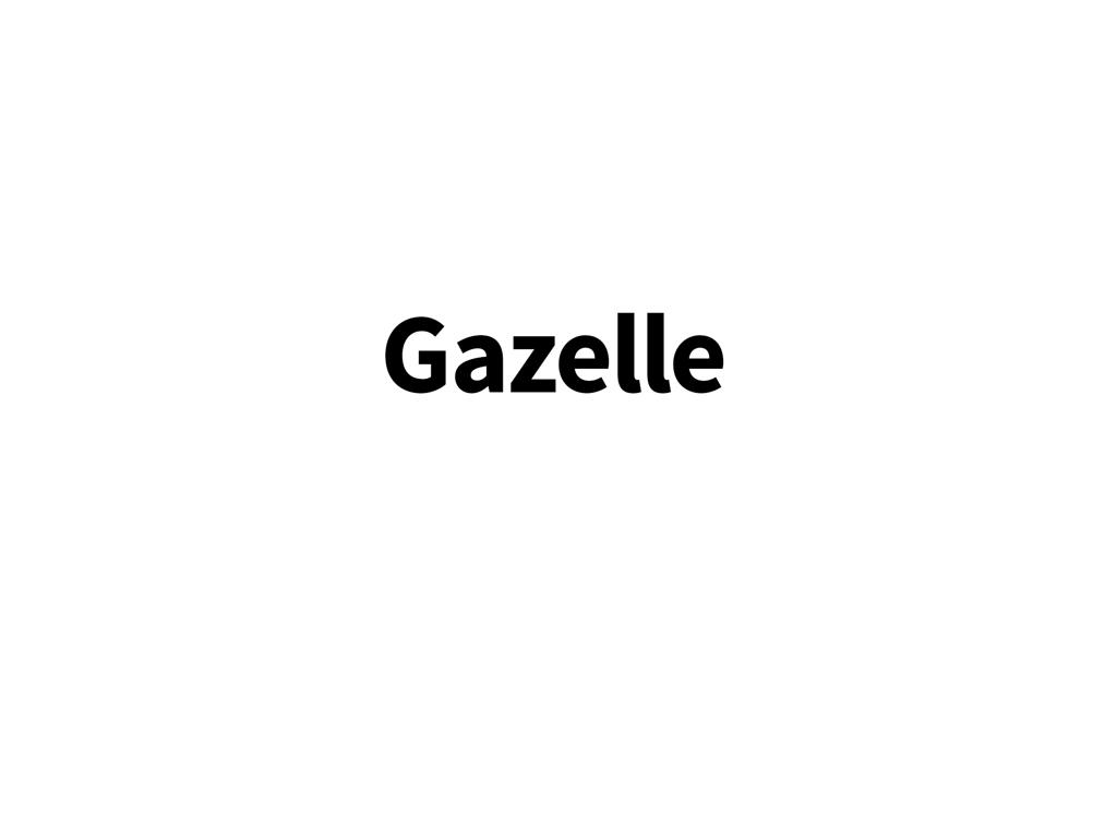 Geardrop til Gazelle cykler