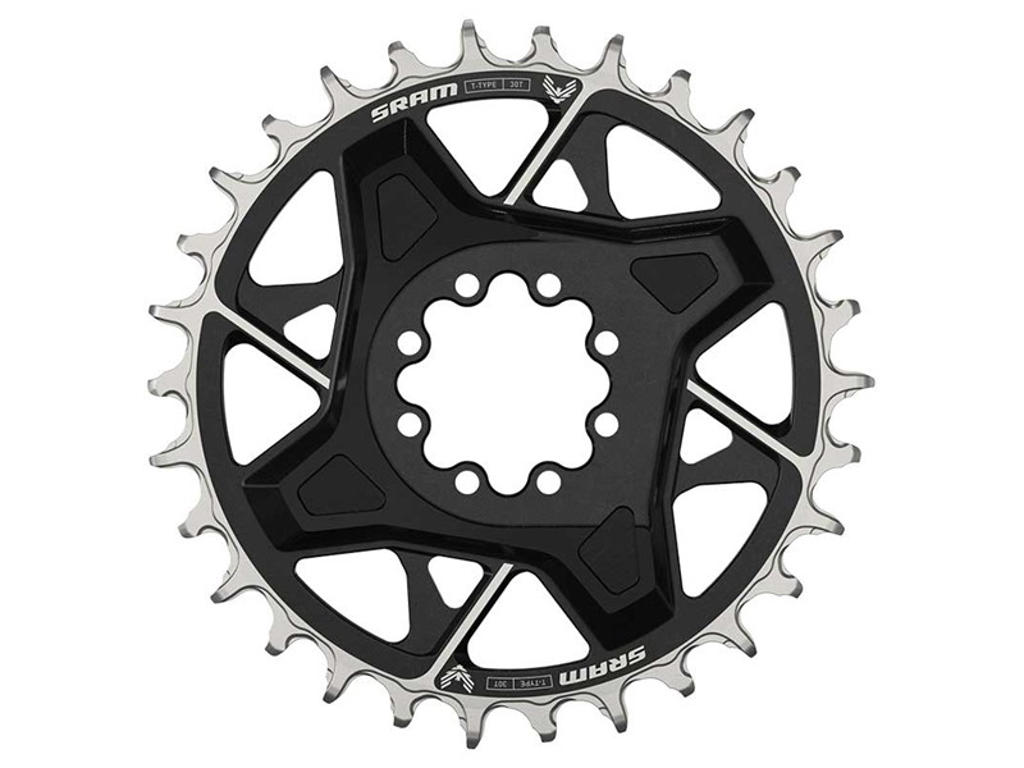 Sram X0 D1 T-Type klinge - Direct Mount - 3 mm Offset - 12 Speed - 30T - Sort
