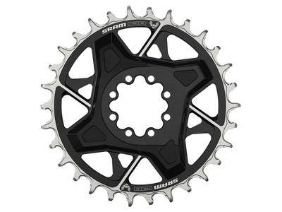 Sram X0 D1 T-Type klinge - Direct Mount - 3 mm Offset - 12 Speed - 30T - Sort