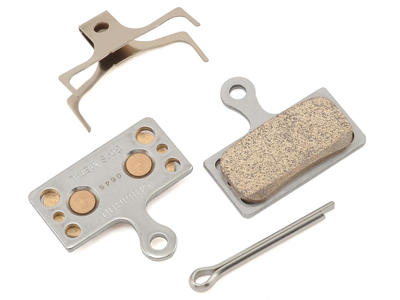 Shimano XT/SLX/Alfine - Bremseklods til skivebremser - BR-M8000/7000  Metal G04S
