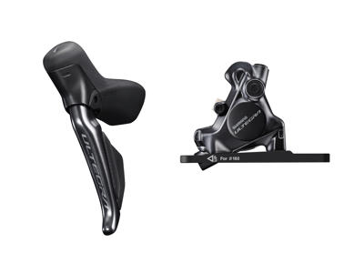 Shimano Ultegra R8170 - Skifte- og bremsegreb venstre - Hydraulisk kaliber og olieslange 