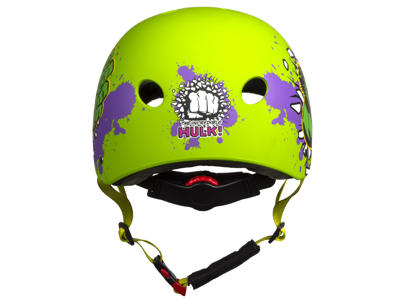 Seven - Avengers Hulk - Cykelhjelm - Grøn -  Str. 52-56 cm