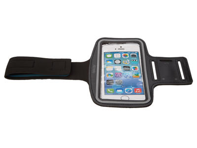 Atredo - Løbearmbånd til smartphone - Til standardmodeller - 4,7" - Sort