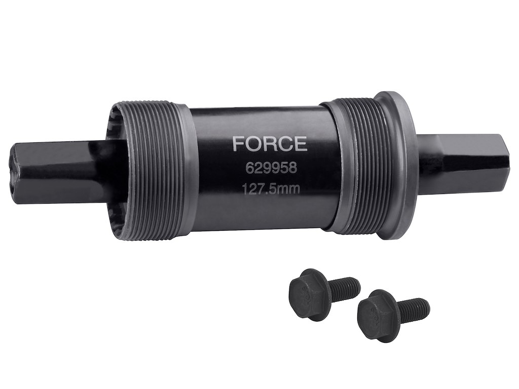 FORCE ECO krankboks BSA 127,5 mm skåle og hus i stål firkantet aksel