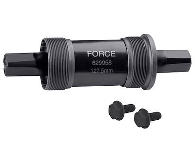 FORCE ECO krankboks BSA 127,5 mm skåle og hus i stål firkantet aksel 