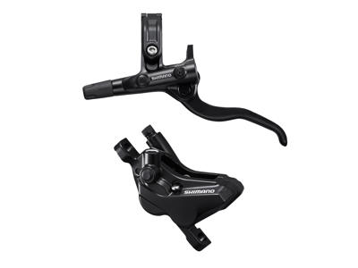 Shimano Deore - Bremsesæt hydraulisk med 4 stempler - For/venstre - MT420