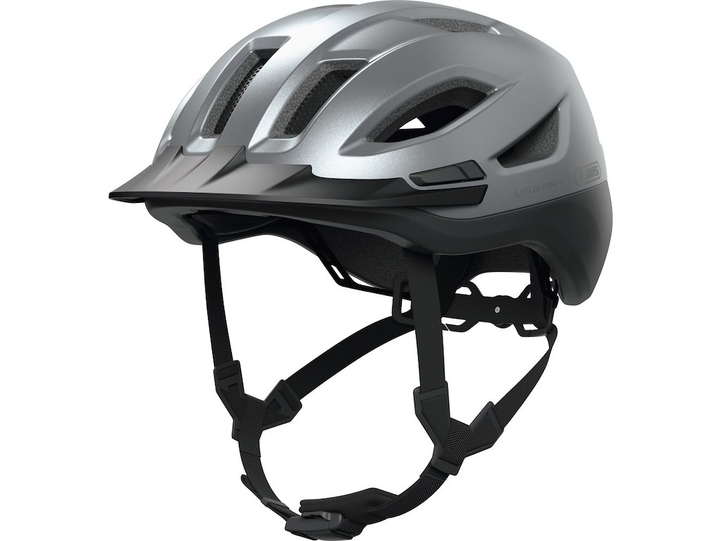 ABUS Urban-I 4.0 ACE - Cykelhjelm - Graphite Silver - L