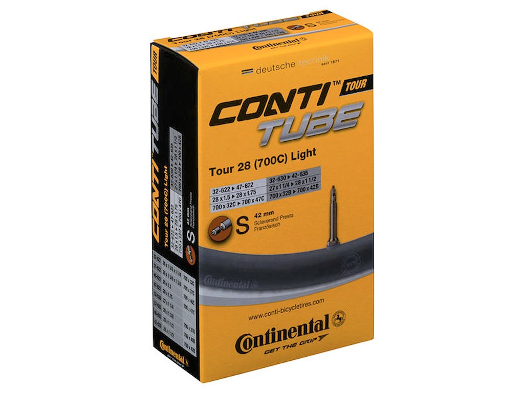 Continental Slange Tour Light 700x32-47c med 40 mm lang racer ventil