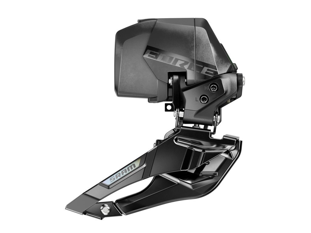 SRAM Force AXS E1 Braze-on forskifter til 30/43 og 33/46 tands klinge kombination