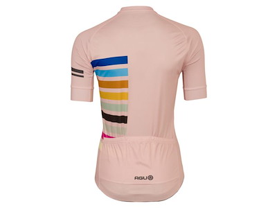 AGU Essential Rainbow Jersey - Cykeltrøje - Korte ærmer - Dame - Pink Frost 