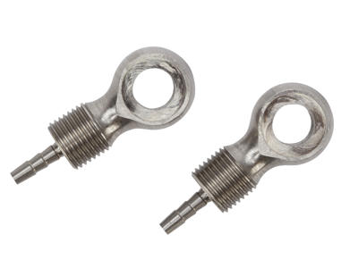 Atredo - Hydraulisk kabel connector til Avid/Magura skivebremse - Rustfri stål - 2 stk.