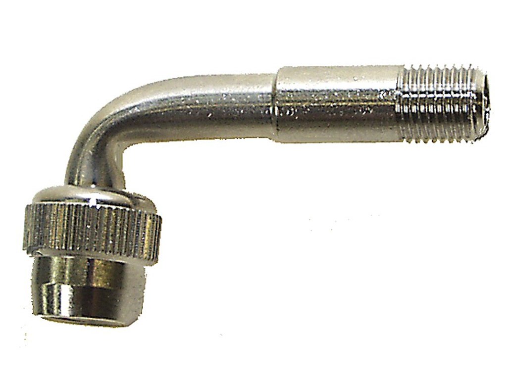 Vinkel adapter til autoventil