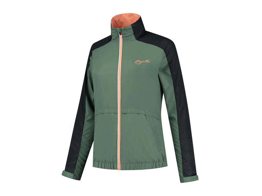 Rogelli Snake - Sports jakke Dame - Airbloc - Printed green