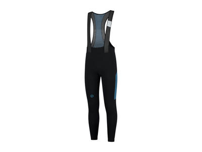 Rogelli Tyro - Efterår/Vinter buks med pude - Active - Sort blå