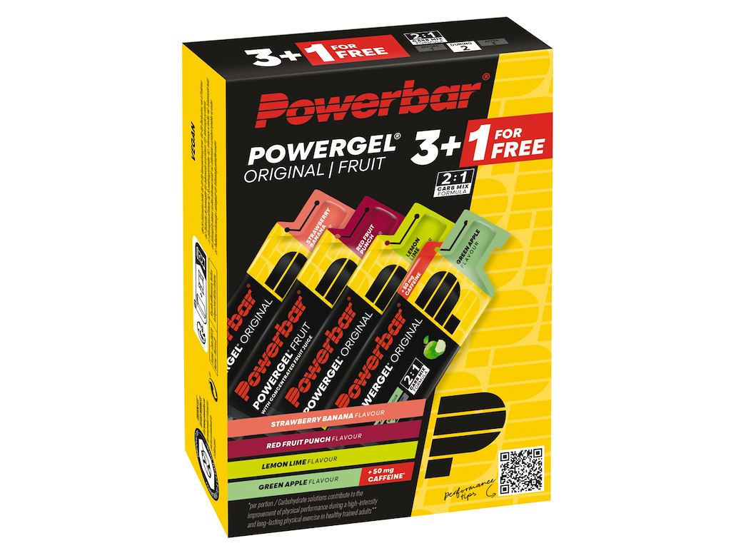 Powerbar PowerGel - 4x41 gram - Multipak